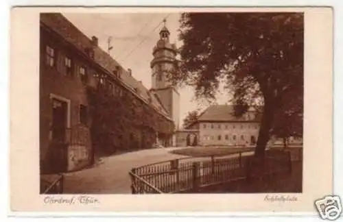 32191 Ak Ohrdruf in Thüringen Schloßplatz um 1930