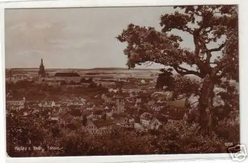 03510 Ak Weida in Thüringen Totalansicht 1927