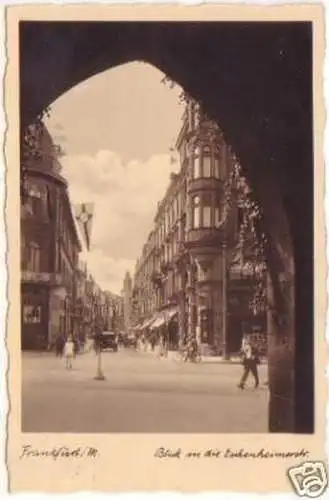 20461 Ak Frankfurt/ M. Blick in d. Eschenheimerstr. 1934