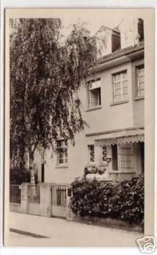 02340 Foto Ak Wohnhaus in Wiesbaden ? um 1940