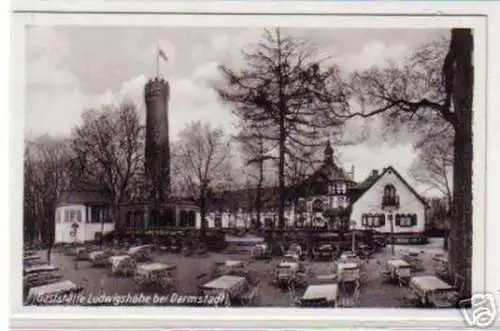 16938 Ak Gaststätte Ludwigshöhe bei Darmstadt um 1930