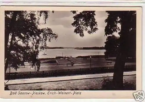 29297 Ak Bad Saarow Pieskow Erich Weinert Platz 1958