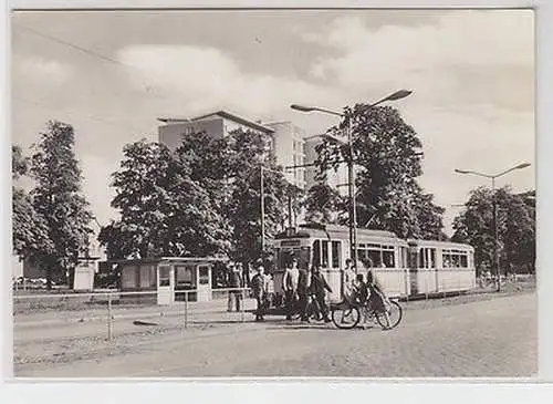 26629 Ak Cottbus Hochhaus in der Strasse der Jugend 1968