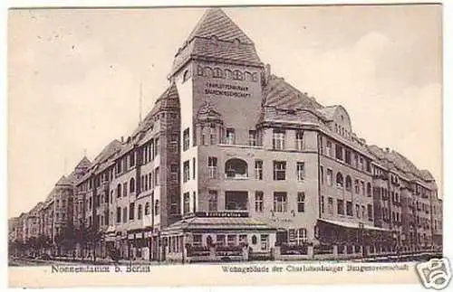 23744 Ak Nonnendamm bei Berlin Baugenossenschaft 1914