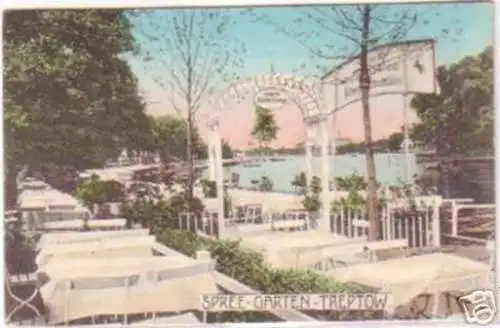 19111 Ak Restaurant Spree Garten Treptow 1916