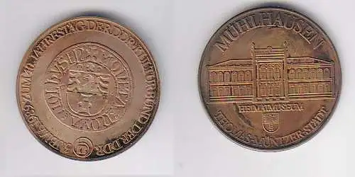 DDR Medaille Heimatmuseum der Thomas Müntzer Stadt Mühlhausen