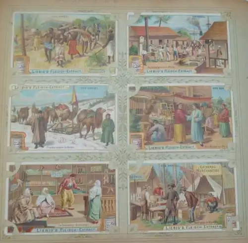 Liebigbilder Serie 533 "Der Handel" komplett 1902 (12/ D0322pp)