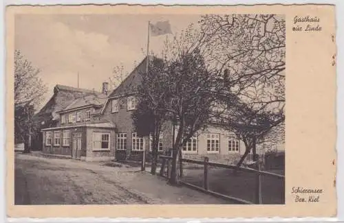 902105 Ak Gasthaus zur Linde Bes. Ernst Buttenschön - Schierensee Bez. Kiel