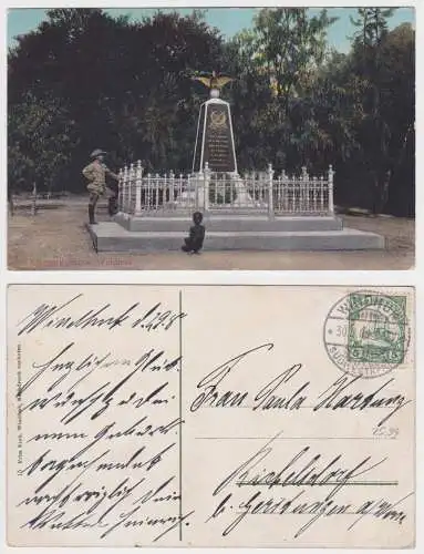 902075 Ak Windhuk Deutsch Süd-Westafrika Namibia Stempel Windhuk 1909