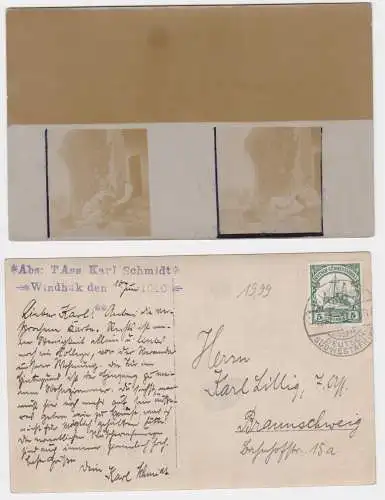 902072 Foto Ak Windhuk Deutsch Südwestafrika Namibia Stempel Windhuk 1910