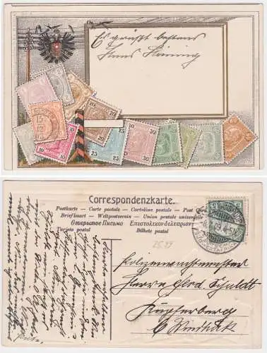 902076 Briefmarken Ak Deutsch Süd-Westafrika Namibia Stempel Keetmanshoop 1909