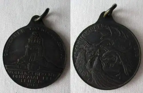 Medaille deutscher Patriotenbund Völkerschlachtdenkmal Leipzig 1913 (144204)