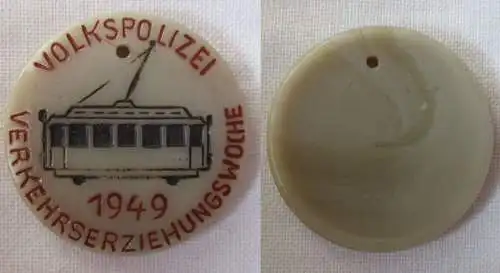 DDR Abzeichen Deutsche Volkspolizei Verkehrserziehungswoche 1949 (168386)