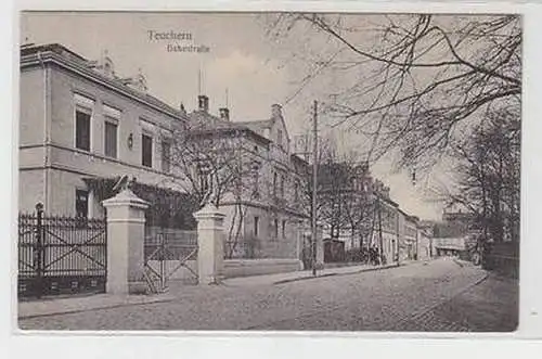 50191 Ak Teuchern Bahnstrasse 1926