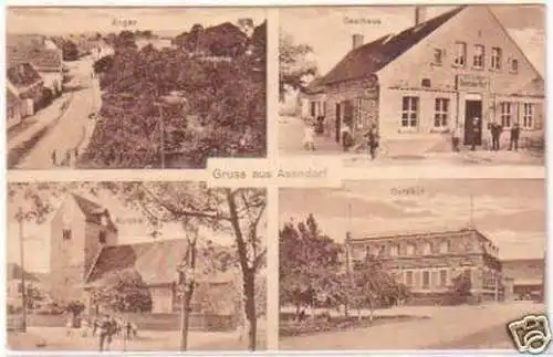 25414 Mehrbild Ak Gruss aus Asendorf Gutshof usw. 1923