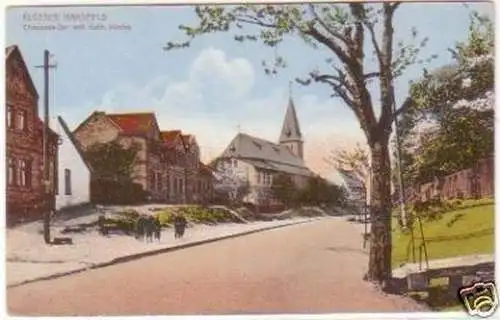 24657 Ak Kloster Mansfeld Chaussee Strasse um 1910