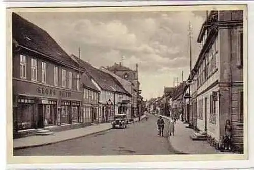 38752 Ak Calbe an der Milde Straßenansicht 1941