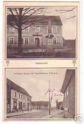 19412 Mehrbild Ak Gatterstedt Holländer Straße usw.1915