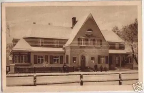 09070 Ak Kolonie Zschornewitz Kaufhaus im Winter 1919