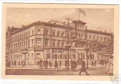 19003 Ak Halle a.S. Hotel Goldene Kugel um 1930