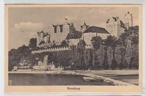 20113 Ak Bernburg an der Saale das Schloß 1935