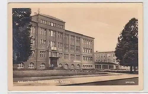 28453 Ak Köthen Anhalt Ingenieurschule Chemie 1958