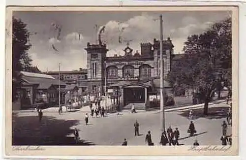 38843 Ak Saarbrücken Hauptbahnhof 1935