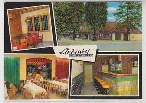 48188 Mehrbild Ak Deblinghausen Restaurant Lindenhof um 1960