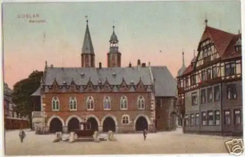 13299 Ak Goslar Marktplatz 1908