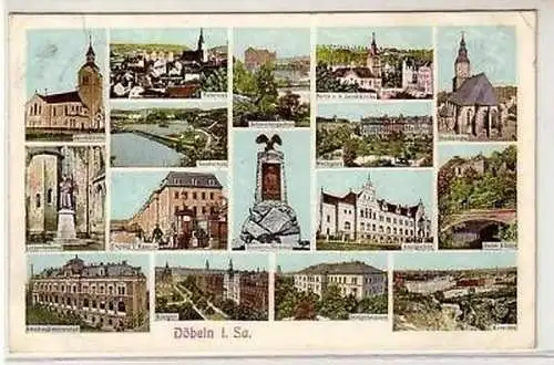 43645 Mehrbild Ak Döbeln in Sachsen 1911