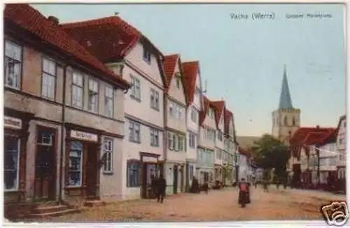 23494 Ak Vacha (Werra) unterer Marktplatz 1912