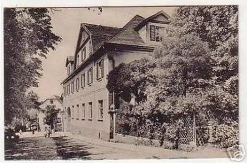 17098 Ak Ebersdorf Reuß Hotel "Zur Krone" um 1920