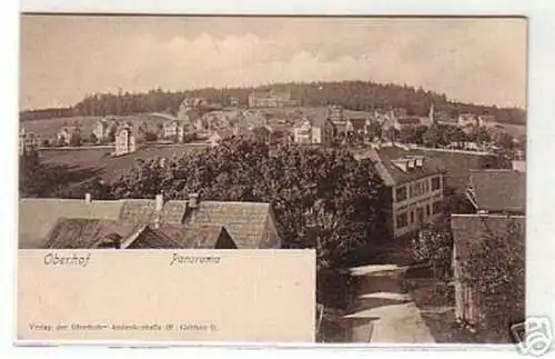 02218 Ak Oberhof Panorama um 1900