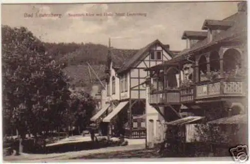 14532 Ak Bad Leutenberg Neustadt-Allee m. Hotel 1916