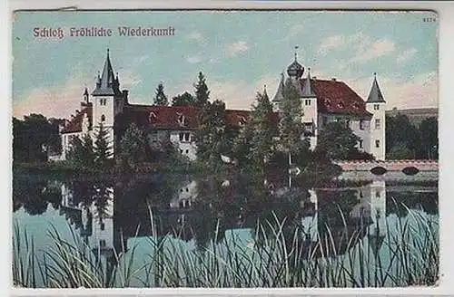 61825 Ak Schloß Fröhliche Wiederkunft in Thüringen 1913