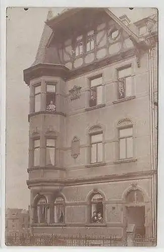 66706 Foto Ak Göschwitz ? bei Jena Wohnhaus um 1920