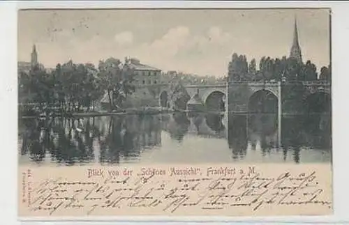 37751 Ak Frankfurt am Main von der "Schönen Aussicht"