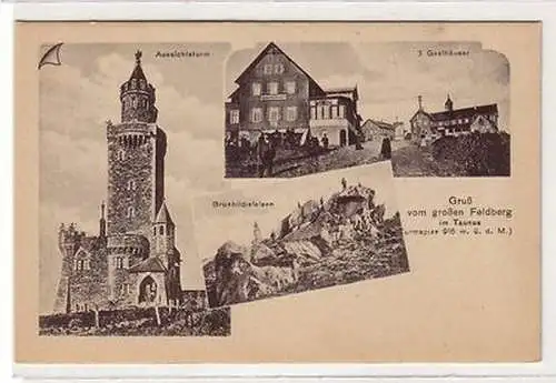 58439 Mehrbild Ak Gruß vom großen Feldberg im Taunus um 1930