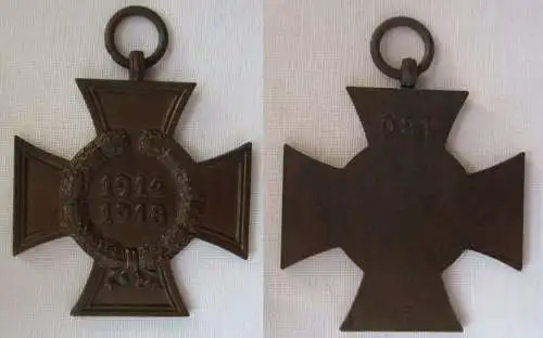 Ehrenkreuz für Frontkämpfer 1914-1918 Hersteller G21 (166378)