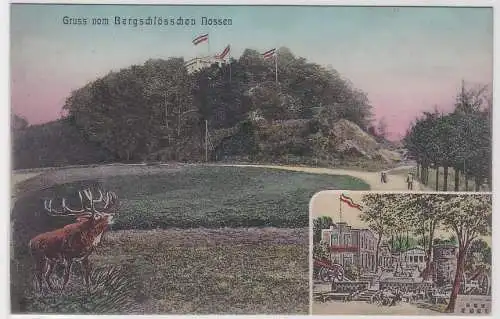 907888 Mehrbild Ak Gruß vom Bergschlösschen Nossen um 1910