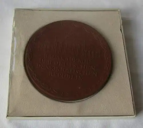 DDR Medaille Bauakademie - hoher wissenschaftlich technischer Leistungen /123838