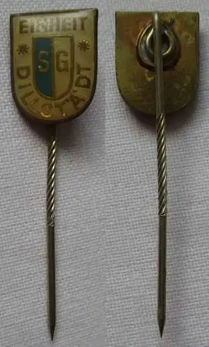 DDR Sport Anstecknadel Mitgliedsabzeichen SG Einheit Dillstädt (143601)