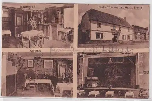 79525 Mehrbild Ak Gruß aus Dieskau in Anhalt Gasthof 1930