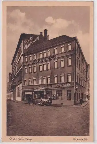 26982 Ak Leipzig Hotel Wartburg Roßplatz 10 um 1930