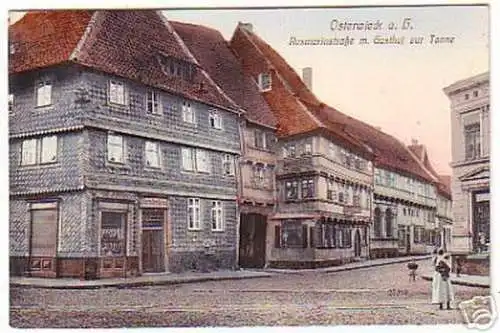 15903 Ak Osterwieck a.H. Gasthof zur Tanne 1912