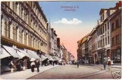 19174 Ak Naumburg an der Saale Jacobstraße um 1910