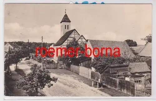 86245 Foto Ak Kamern (Kr. Havelberg) Dorfstraße 1966