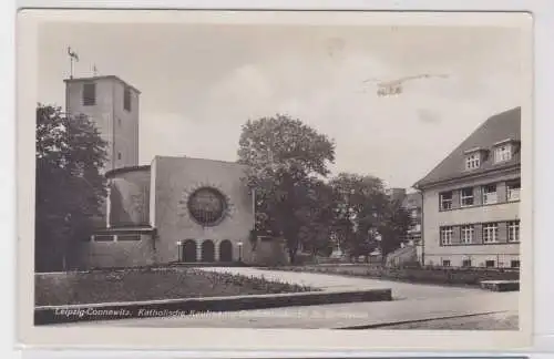 88048 AK Leipzig Connewitz Katholische Kaufmanns Gedächtniskirche St. Bonifatius