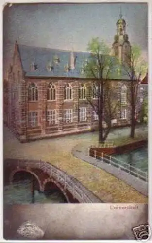 02136 Ak Leiden Niederlande Universität um 1900