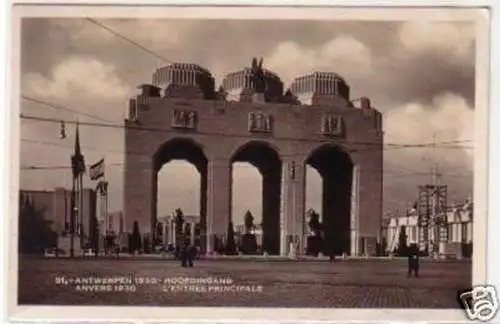 30719 Ak Anvers Antwerpen Eingang Ausstellung 1930